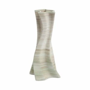 Vaso in Porcellana Stampato in 3D, Decorazione Moderna per la Casa, Forma Stratificata, Vaso in Ceramica per Fiori da Esposizione in Soggiorno - Product Image 3