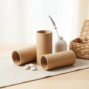 Rollo de papel kraft marrón grueso, resistente al agua y duradero, con impresión de logotipo personalizado, para uso diario en el baño, para inodoro. - Product Image 1