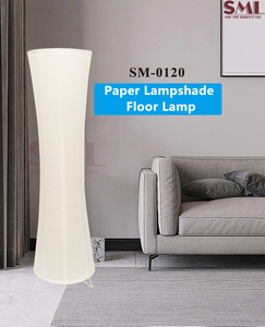 SML Designer Classique À La Main <span class=keywords><strong>Abat</strong></span>-<span class=keywords><strong>Jour</strong></span> Coin Lumière Papier Lampadaire Moderne Rectangulaire Blanc Lampadaire - Product Image 2