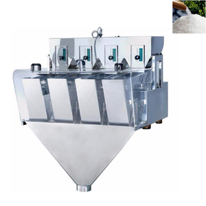 निर्माण स्वचालित भरने वाली मशीन 1 हेड रैखिक वजनदार स्केल पाउडर छोटे ग्रेनाइट वजन पैकिंग मशीन - Product Image 6