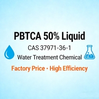 سائل PBTCA 50% بسعر المصنع |   مادة كيميائية عضوية لمعالجة المياه CAS 37971-36-1، مواد وسيطة صناعية للتركيبات الكيميائية