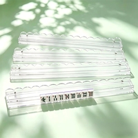 Support de Mahjong en acrylique tridimensionnel avec règle d'organisation de cartes, modèle épaissi à design magnétique ondulé