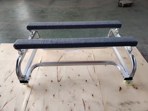 Carro de acero para embarcaciones, capacidad de carga de 1000 libras, soporte para motos acuáticas, literas ajustables con 4 ruedas - Product Image 2