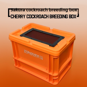 Boîte d'élevage rectangulaire pour blattes Dubia et étui de transport pour reptiles, idéale pour <span class=keywords><strong>les</strong></span> grelots et <span class=keywords><strong>les</strong></span> <span class=keywords><strong>vers</strong></span> de pain/orge - Product Image 2