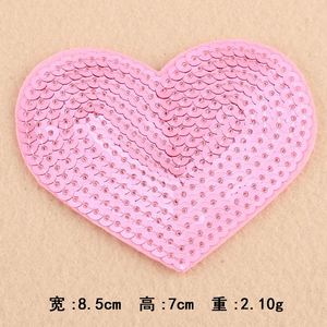 Patchs brodés personnalisés en gros, étoiles, cœurs, paillettes pour vêtements - Product Image 6