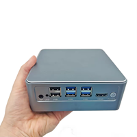 Barato Oem 13th Gen Fanless Handheld Mini Pc con alta especificación I7 Desktop Pc Mini Computer Industrial Gaming Mini Case Pc