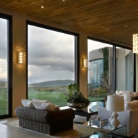 Ventana de casa fija de aluminio personalizada diseño de doble cristal ventanas correderas grandes para porche balcón ventana fija para la venta