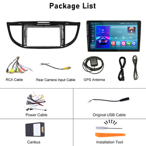 Podofo <span class=keywords><strong>Android</strong></span> 2DIN 9 ''2 + 32GB Âm Thanh Nổi Xe Hơi Cho Honda CRV 2015 2016 Tay Trái Ổ Đĩa Carplay GPS Wifi FM RDS Hi-Fi Bt - Product Image 6