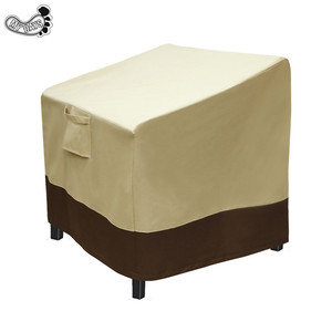 Housse de table d'extérieur CAY DAYS 35x38x31 pouces Kaki Beige en Oxford 600D, protection anti-poussière pour mobilier - Product Image 1