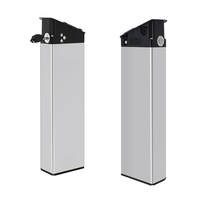 Batterie de vélo électrique personnalisée 48V 15Ah pour tube diagonal, pack Li-ion 13S5P 18650 720Wh pour vélos électriques 500W 750W 1000W OEM ODM