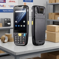 Terminal Portátil Chainway MC62 con Android 13, Escáner de Código de Barras 2D, NFC, PDA, Computadora Móvil con Teclado para Logística