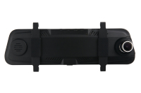 E-ace — caméra de tableau de bord avec écran tactile de 10 pouces, dashcam, caméra de recul, enregistreur vidéo à double objectif, Full HD, 1080P