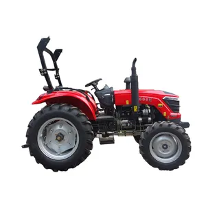 Cheap Mini Tractor Agricola QLN-454 Small Farm Tractors Agricultural 45HP Compact Tractor With Wheat Planter In Peru