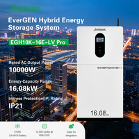 Système de stockage tout-en-un intelligent contrôlé 16,08 kWh LiFePO4 BMS empilable IP21 pour appareils électroménagers hybrides et économie d'énergie