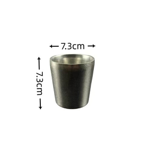 Vaso DSF76 Vintage de Acero Inoxidable de Doble Pared, para Café, Bebidas, Cola, Whisky, con Logotipo Personalizado - Product Image 3