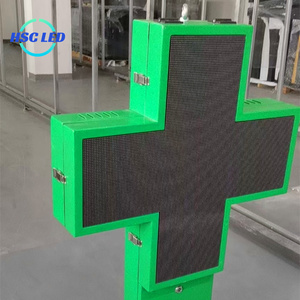 Cruz de Farmacia LED a Todo Color, Pequeña, Ligera, de Alto Brillo, Resistente al Agua para Exteriores - Product Image 6