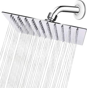 Cabezal <span class=keywords><strong>de</strong></span> Ducha Cuadrado Inteligente <span class=keywords><strong>de</strong></span> Acero Inoxidable <span class=keywords><strong>de</strong></span> 12 Pulgadas, Multimodo, Presurizado, para Uso en Hoteles, 5 Años <span class=keywords><strong>de</strong></span> Garantía, Superventas - Product Image 2