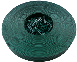 Kit complet de <span class=keywords><strong>lames</strong></span> <span class=keywords><strong>occultantes</strong></span> plates - Matériel UPVC, clôture extérieure imperméable, nature - Product Image 2