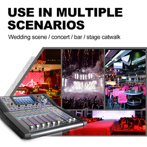 Console audio numérique professionnelle OEM MD16 18 canaux, mixeur audio DJ numérique - Product Image 5