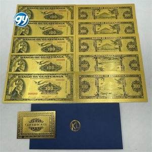 ธนบัตรกัวเตมาลาเคลือบทองคำ <span class=keywords><strong>100</strong></span> ดอลลาร์ ขายส่ง <span class=keywords><strong>ราคา</strong></span>แข่งขัน - Product Image 6