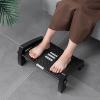 Repose-pieds de bureau à six vitesses rouleau de massage attaché repose-pieds ergonomique anti-stress