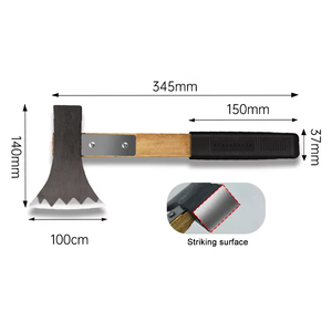 Hache de camping, hâche à raboter, hâche agricole polyvalente, hâche en bois sans fil de haute dureté - Product Image 5