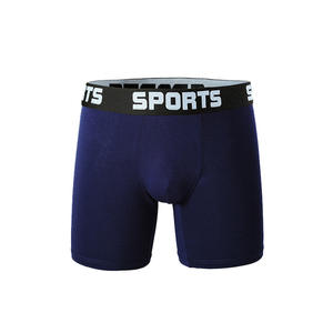 ODM boxeurs de Sport européens américains pour hommes mi-hauteur sous-vêtements antibactériens respirants Anti-scrotal humidité 2XL slips boxeurs - Product Image 6