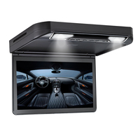 Monitor LCD Universal de 13.3 Pulgadas Full HD con USB/SD/MP5, Control Remoto y Función de TV, Reproductor Plegable para Techo