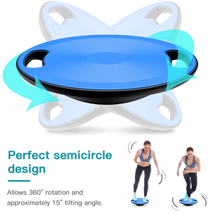 Planche d'équilibre en plastique pour yoga, thérapie physique, bureau debout, entraînement du tronc, entraînement à domicile - Product Image 4