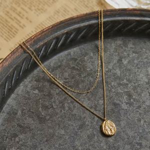 Collares Modernos 2026, Joyería Minimalista Hipoalergénica, Collar de Acero Inoxidable 316L con Baño de Oro PVD de 18k para Mujer - Product Image 4