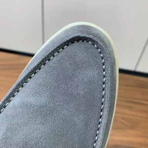 Nouveauté Printemps 2026 : Mocassins de luxe haut de gamme de créateur, à bout fermé, style chaussures bateau, à enfiler, avec empeigne en cuir véritable, légers et robustes - Product Image 5