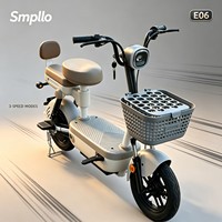 Mini vélos Smpllo en Europe, moteur 400W, vitesse maximale 30 km/h (3 vitesses), batterie au lithium 48V 20A amovible / batterie au plomb-acide