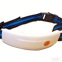 Localisateur GPS intelligent pour animaux de compagnie avec Bluetooth, étanche IP67, moniteur de fréquence cardiaque et de santé, suivi anti-perte pour chats et chiens (plastique)