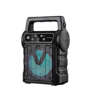 Mini altavoz portátil con iluminación de 4 pulgadas, altavoz Rgb para <span class=keywords><strong>Bluetooth</strong></span>, altavoz Solar, Subwoofer portátil, reproductor de <span class=keywords><strong>Audio</strong></span> con tarjeta TF - Product Image 5