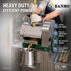 Extractor <span class=keywords><strong>de</strong></span> Jugo <span class=keywords><strong>de</strong></span> Caña <span class=keywords><strong>de</strong></span> Azúcar <span class=keywords><strong>de</strong></span> Acero Inoxidable BANMO HD-250C, 40-60KG/H, Trituradora <span class=keywords><strong>de</strong></span> Caña, Máquina para Hacer Jugos <span class=keywords><strong>de</strong></span> Frutas y Bebidas - Product Image 1