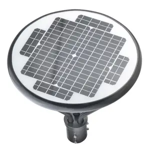 Panel solar redondo personalizado Dia.300mm 450W 500mm 5W 10W 20W 28W 32W 12V 18V para luz LED