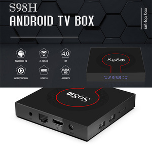 S98H Allwinner מעבד H618 שבב ו<span class=keywords><strong>transpeed</strong></span> 6k hd הזרמה החכם אנדרואיד 12.0 טלוויזיה תיבת h618 6k טלוויזיה סט למעלה תיבת S98H - Product Image 6