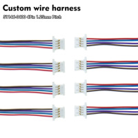 Arnés de Cables Personalizado Molex 51146-0400 de 4 Pines y Paso de 1.25 mm para Módulo de Sensor de PCB Industrial