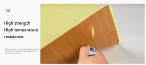 Nastro in Fibra di Vetro Rivestito in PTFE con Adesivo Siliconico/Acrilico, Nastro in Tessuto PTFE Autoadesivo - Product Image 2