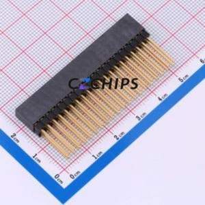 ESQ-120-14-G-D Pin Socket Through hole Component (THT),P=2.54mm Connector 2.54mm 2.54mm Square Hole Double Row - Product Image 2