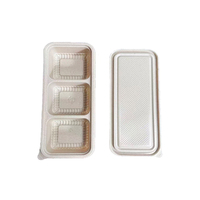 Boîte alimentaire personnalisée en fibre de coque de riz biodégradable, sans BPA, étanche, jetable avec couvercle pour plats à emporter