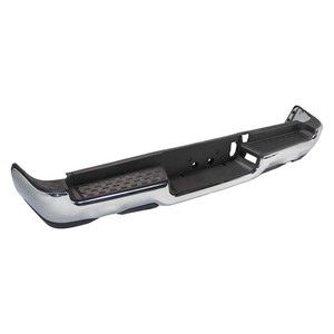 Nuevo Conjunto de Parachoques Trasero de Aleación de Aluminio de Alta Calidad Personalizado para RAM 1500 2019-2022 con Doble Escape, Seis Orificios para Sensores y Cromado - Product Image 4