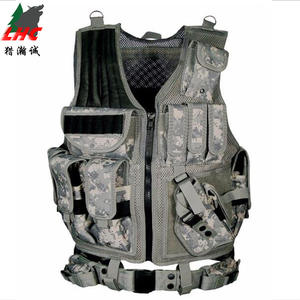 Chaleco táctico CS para exteriores, chaleco impermeable multifuncional para juegos, chaleco anfibio de camuflaje para entusiastas - Product Image 1