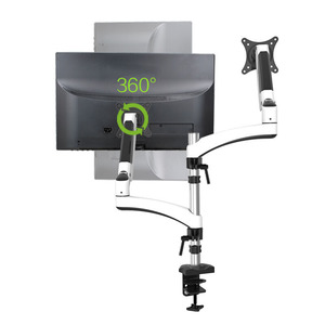 ขาตั้งจอคอมพิวเตอร์10 "-27" อลูมิเนียมอัลลอยด์แก๊สสปริงคู่ - Product Image 4