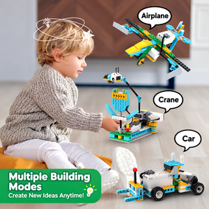 CB05 Kit Robotico Educativo High-Tech STEAM - Giocattolo di Costruzione Elettronica con Materiali in Plastica ABS - Product Image 5