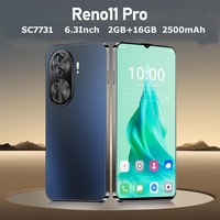 NUEVO Teléfono Móvil Reno 11 Pro, Pantalla HD de 6.3 Pulgadas, Teléfono Inteligente con 2GB+16GB, Doble SIM, Celulares Android Desbloqueados, 2MP, 2500mAh