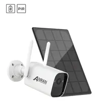 ANRAN 1080P3MPソーラーパネルワイヤレス充電式バッテリーカメラWIFI屋外PIRCCTV監視セキュリティバッテリーIPカメラ