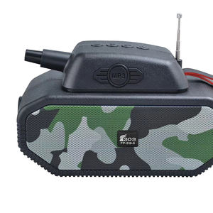 Eletree Fp-519-S Haut-parleur portable rechargeable solaire USB TF Card Fm Radio avec lampe de poche Kit de bricolage - Product Image 4