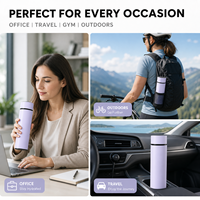CHUFENG-Thermos à thé avec infuseur 17oz gobelet en acier inoxydable bouteille d'eau isolée termos de agua