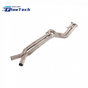 Performances optimisées pour BMW F97 X3M X4M F98 S58 3.0T : Tuyau intermédiaire en acier inoxydable 304, échappement de performance à longueurs égales - Product Image 1